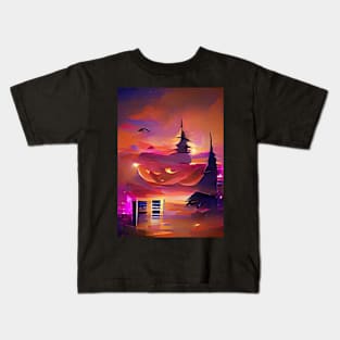 ALLOWEEN PAGODA Kids T-Shirt